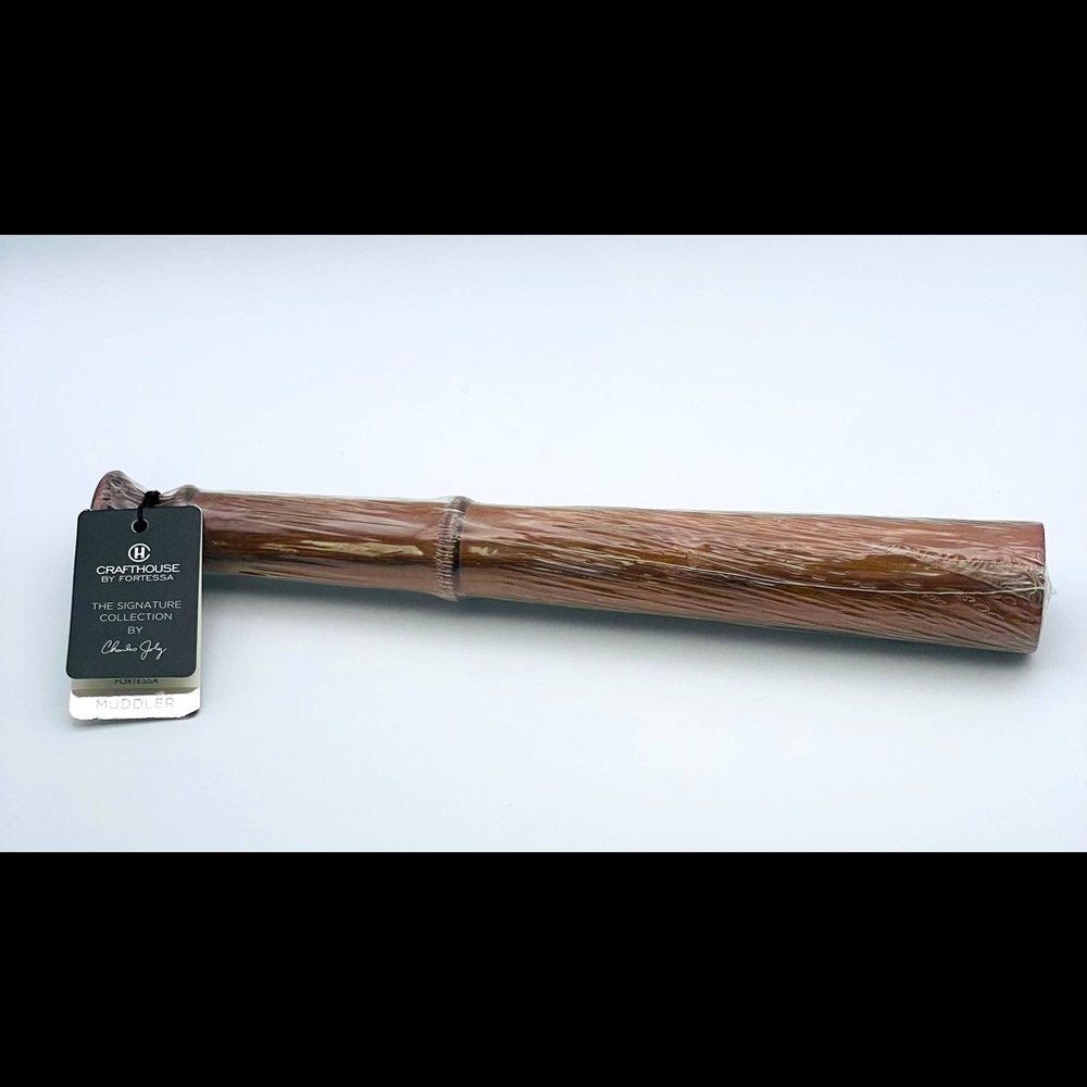 Muddler/Crafthouse by Fortessa Professional 11.5" Walnut Wood Cocktail Muddler